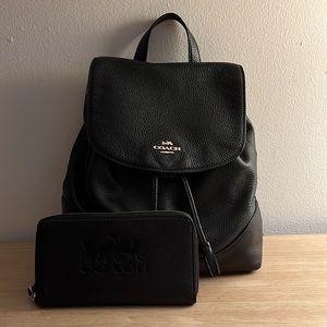 Coach Backpack & Wallet